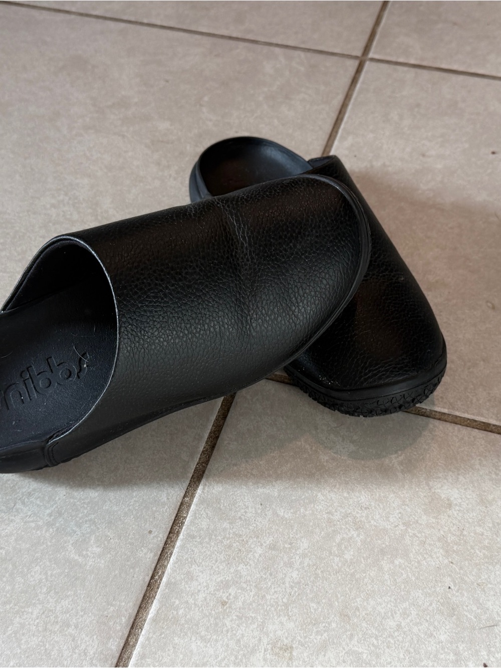 Men's Black Snibbs Slide-On Clog - Slip-On Casual Comfort